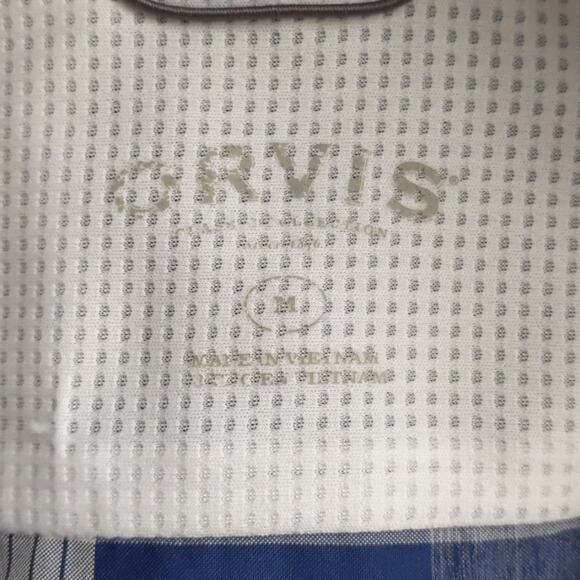 Orvis Men's Button Down Short Sleeve Shirt M - Picture 7 of 9